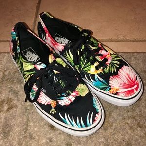 Brand new Floral Vans!